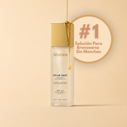 Sövnea Aceite Bronceador - Repara Tu Piel Mientras Se Broncea
