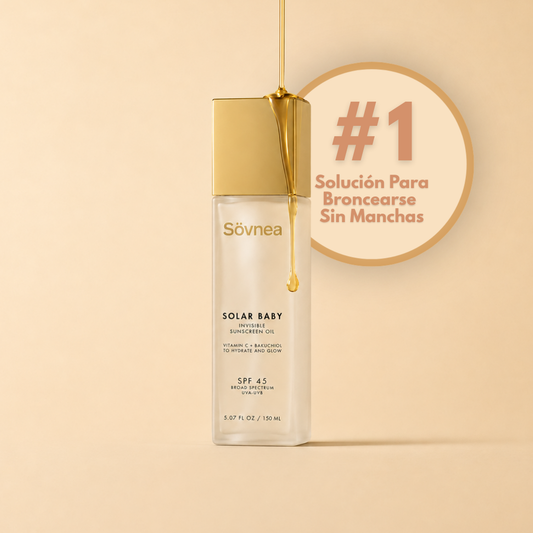 Sövnea Aceite Bronceador - Repara Tu Piel Mientras Se Broncea